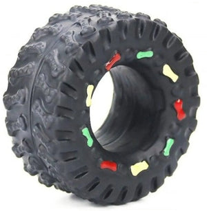 Dog toy Squeaky Tyre 12cm Set/2