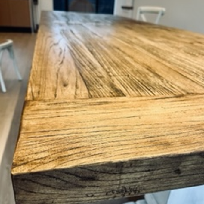 Dining Table Reclaimed Elm - 3M