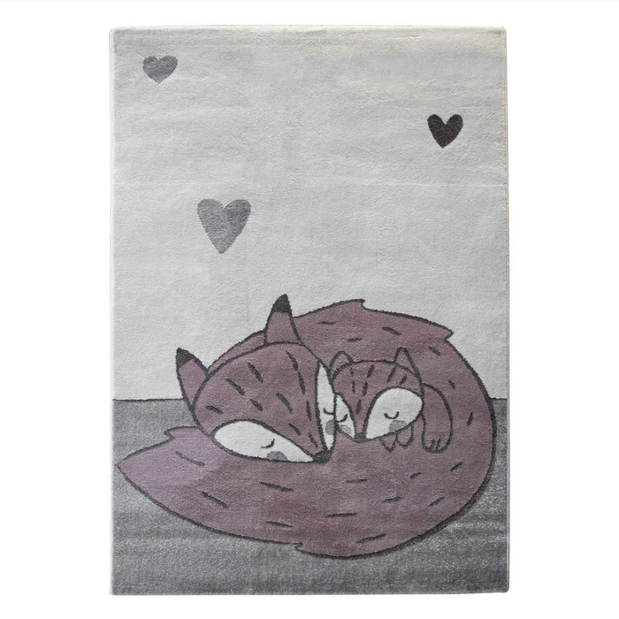 Bambina Fox Family Kids Rug