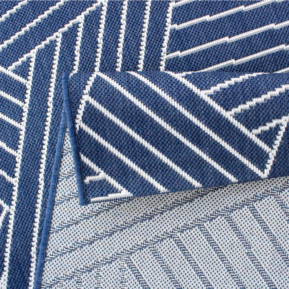 Sunset Indoor/Outdoor Weave Navy Rug