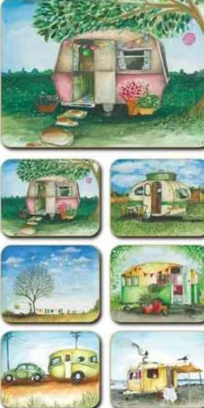 Placemats Vintage Caravan 36.5x27.5 cm