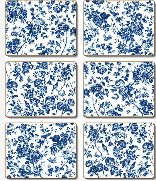 Placemats French Rose Toile