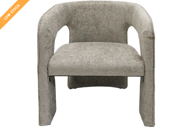 Mina Fabric Dining/Occasional Chair - Stone