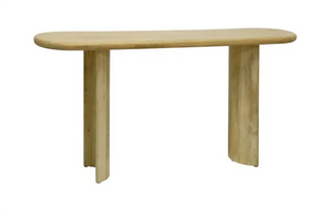 Paden Curved Console Table