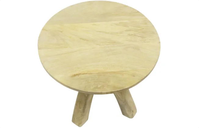 Safari Wooden Side Table