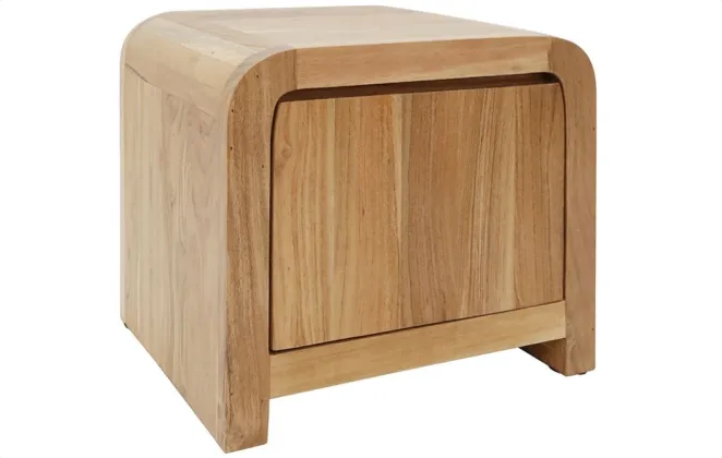 Noah Bedside Table - Natural