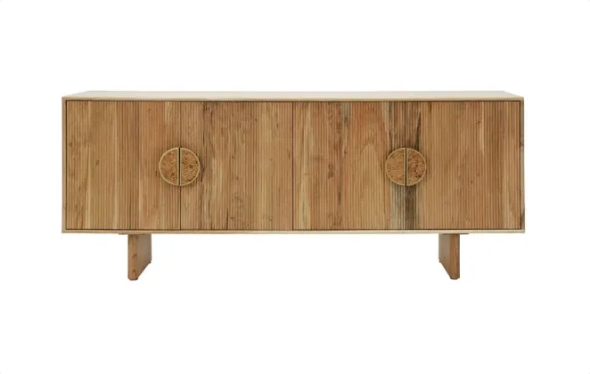 Koh 4 Door Sideboard - Natural