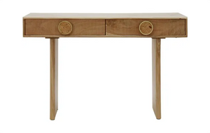 Koh 2 Drawer Console Table - Natural