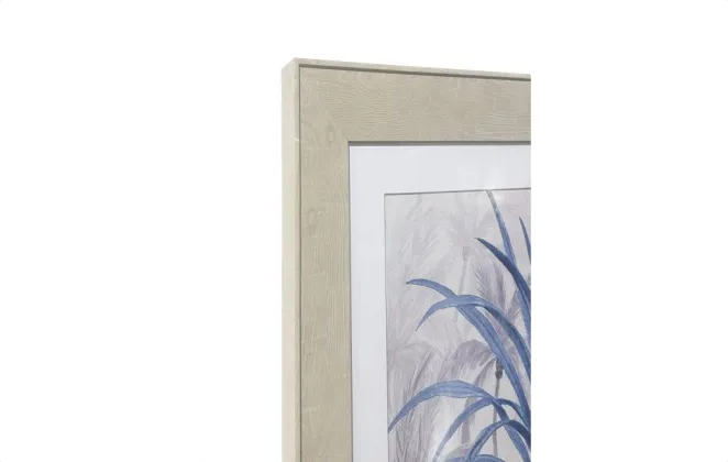 Summer Palms Framed Print in Plexiglass