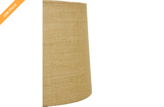 Alba Wooden Table Lamp W/ Jute Shade