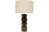 Durad Table Lamp W/ Flax Shade