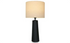 Larry Ceramic Lamp with Linen Shade