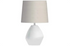 Brooke Cement Table Lamp - White