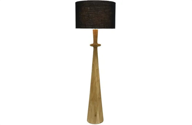 Lima Wooden Floor Lamp - Natural