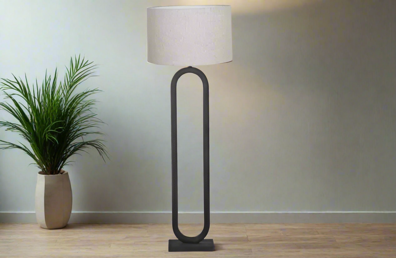 Loop Wooden Floor Lamp