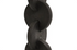 Jai Wooden Table Lamp - Black Sandblast / Beige