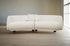 Moss 4 Seater Sofa - Gray/White