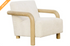 Nicola Accent Chair - Textured Cream