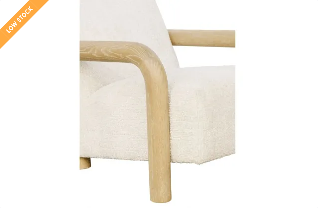 Nicola Accent Chair - Textured Cream