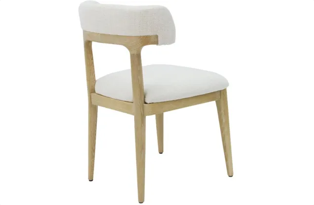 Luna Linen & Washed Ash Dining Chair