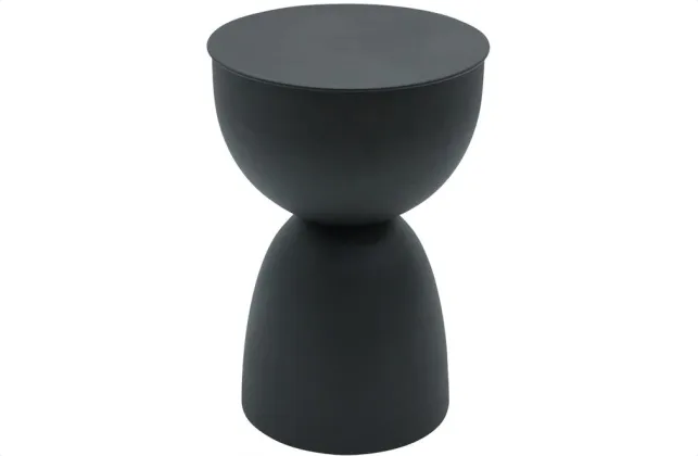 Maude Metal Stool - Black