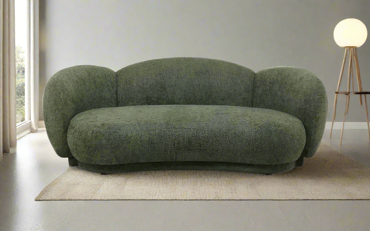 Heart 2 Seat Sofa - Olive