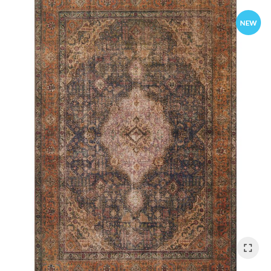 Loren Plum Multi Color Rug - 274Cm x 266Cm