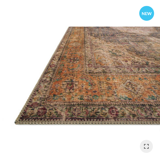 Loren Plum Multi Color Rug - 274Cm x 266Cm