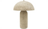 Mushroom Paper Mache Lamp - Natural