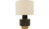 Mirabelle Terracotta Lamp W/ Linen Shade