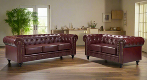 Arthur Chesterfield Sofa Set - 3+2