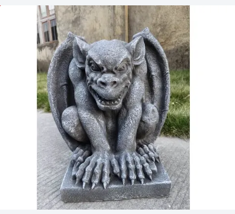 Fiber Clay Gargoyle Statue