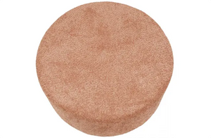 Maddie Round Ottoman - Berry