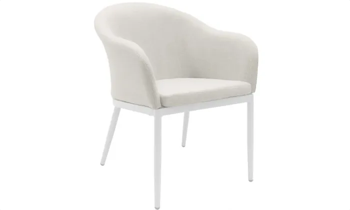 Ovolo Outdoor Dining Chair - Linen Taupe