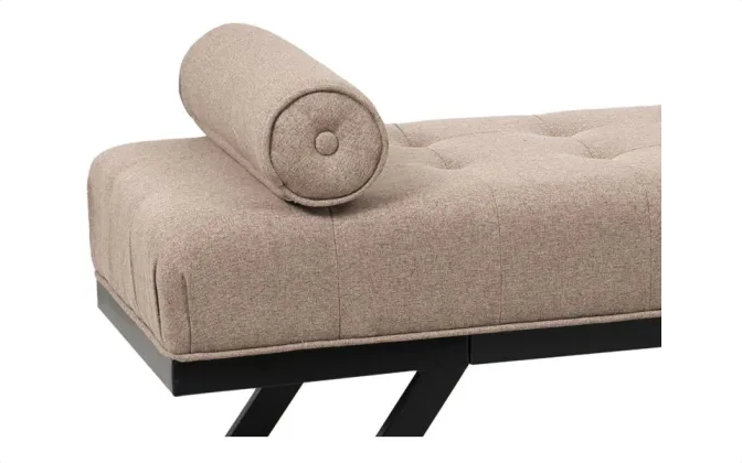 Eddie Bench Seat - Dark Taupe