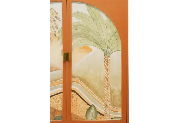 Shady Palms 2 Door Cabinet