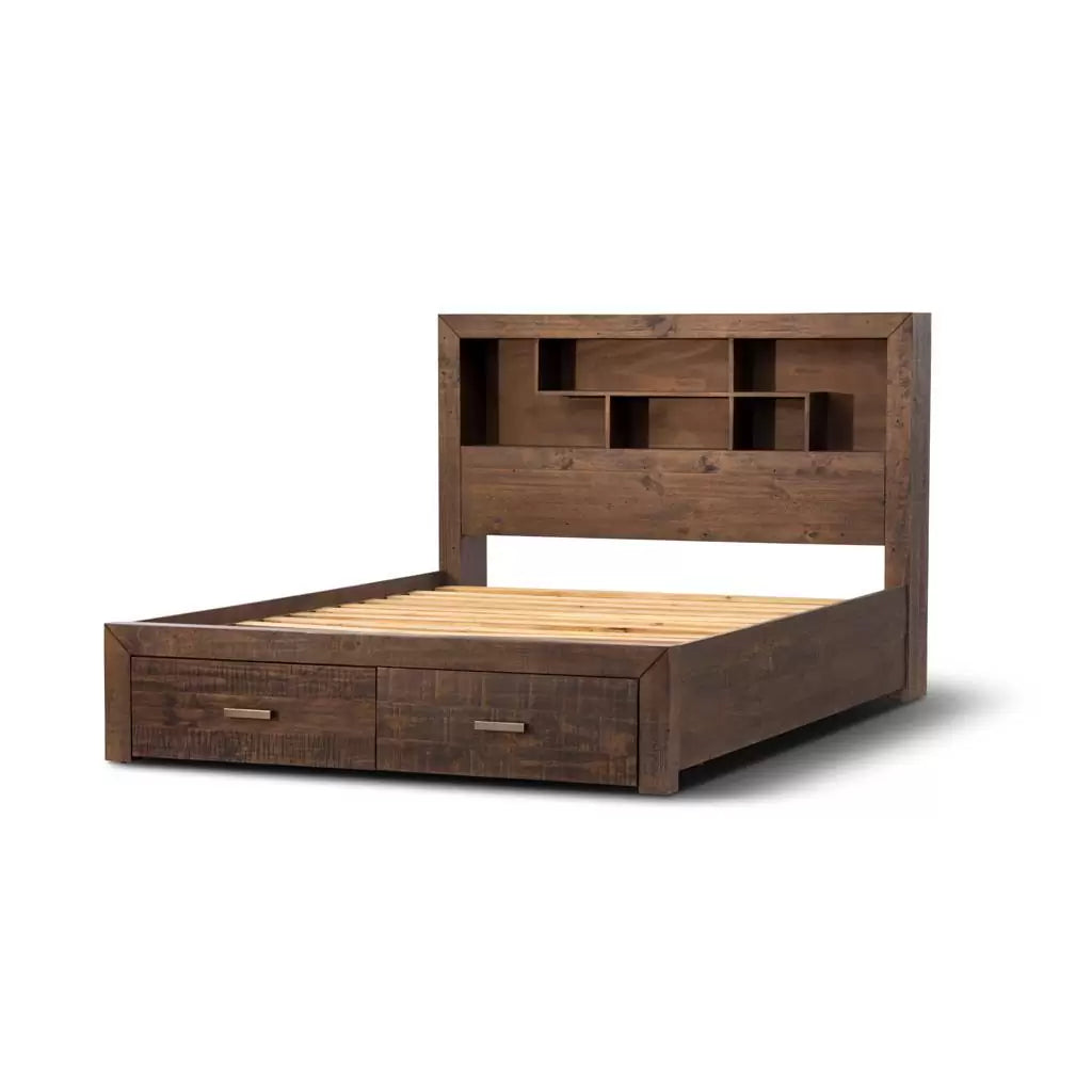 Sedona Bed Frame Queen with Storage