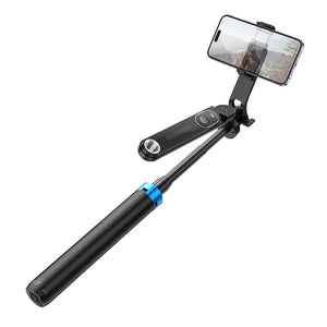 Premium Bluetooth Selfie Stick w/ 1.75m Quadpod, Camera Mount, Stabilizer