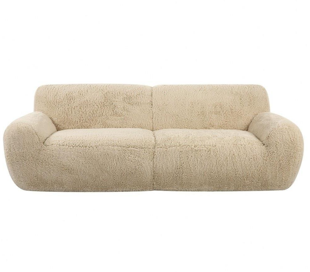 St Moritz Faux Fur 3 Seater Sofa