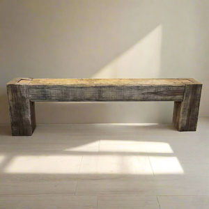 Abas Reclaimed Sleeper Console Table - 2400