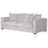 Muse 3 Seater Sofa - Light Grey Velvet