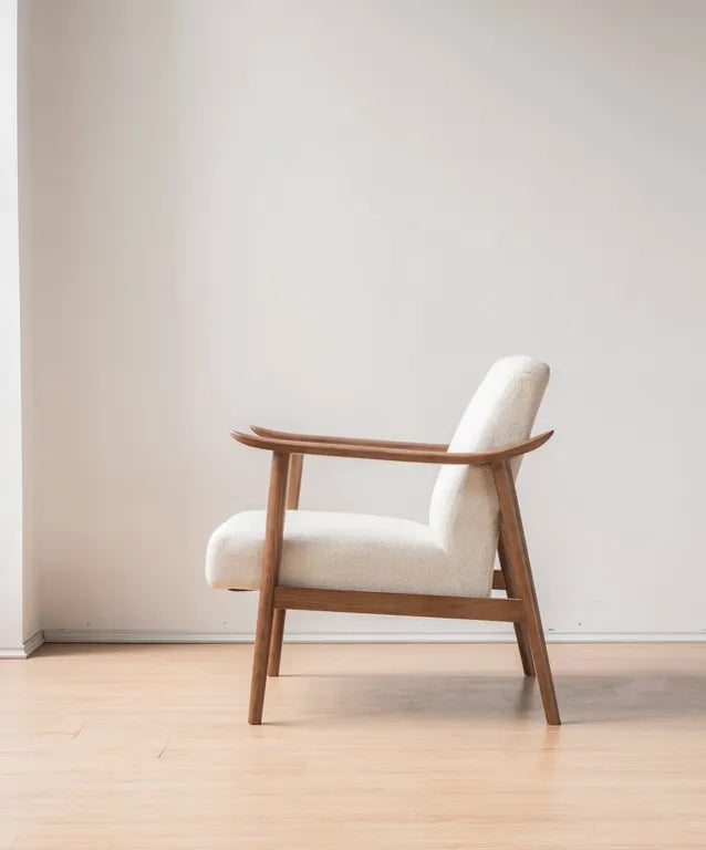 Spencer Mid-Century Chair - Sand