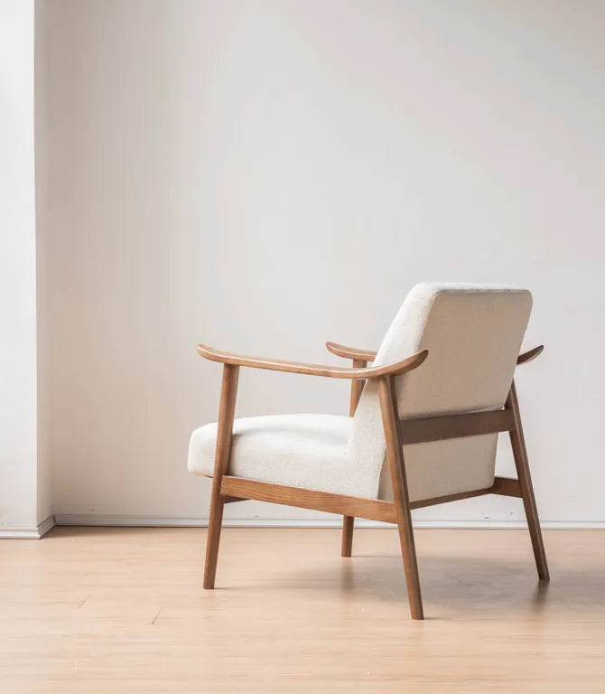 Spencer Mid-Century Chair - Sand