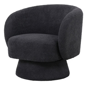 Boston Swivel Chair - Charcoal