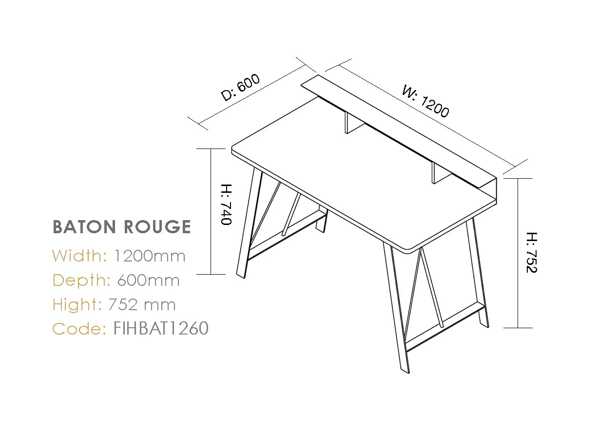 Baton Rouge Computer Desk