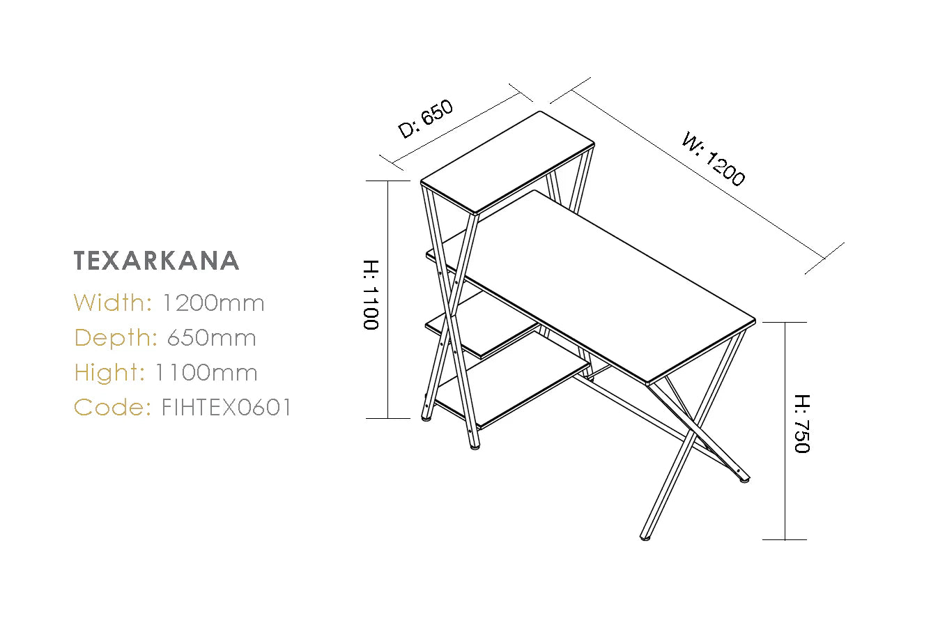 Texarkana computer desk