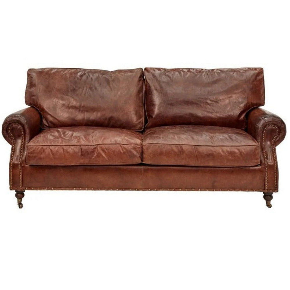 Kensington 3 Seater Sofa - Vintage Cigar