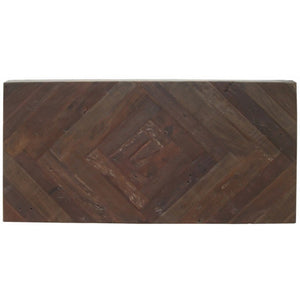 Prairie Parquet Dining Table - Walnut 1800