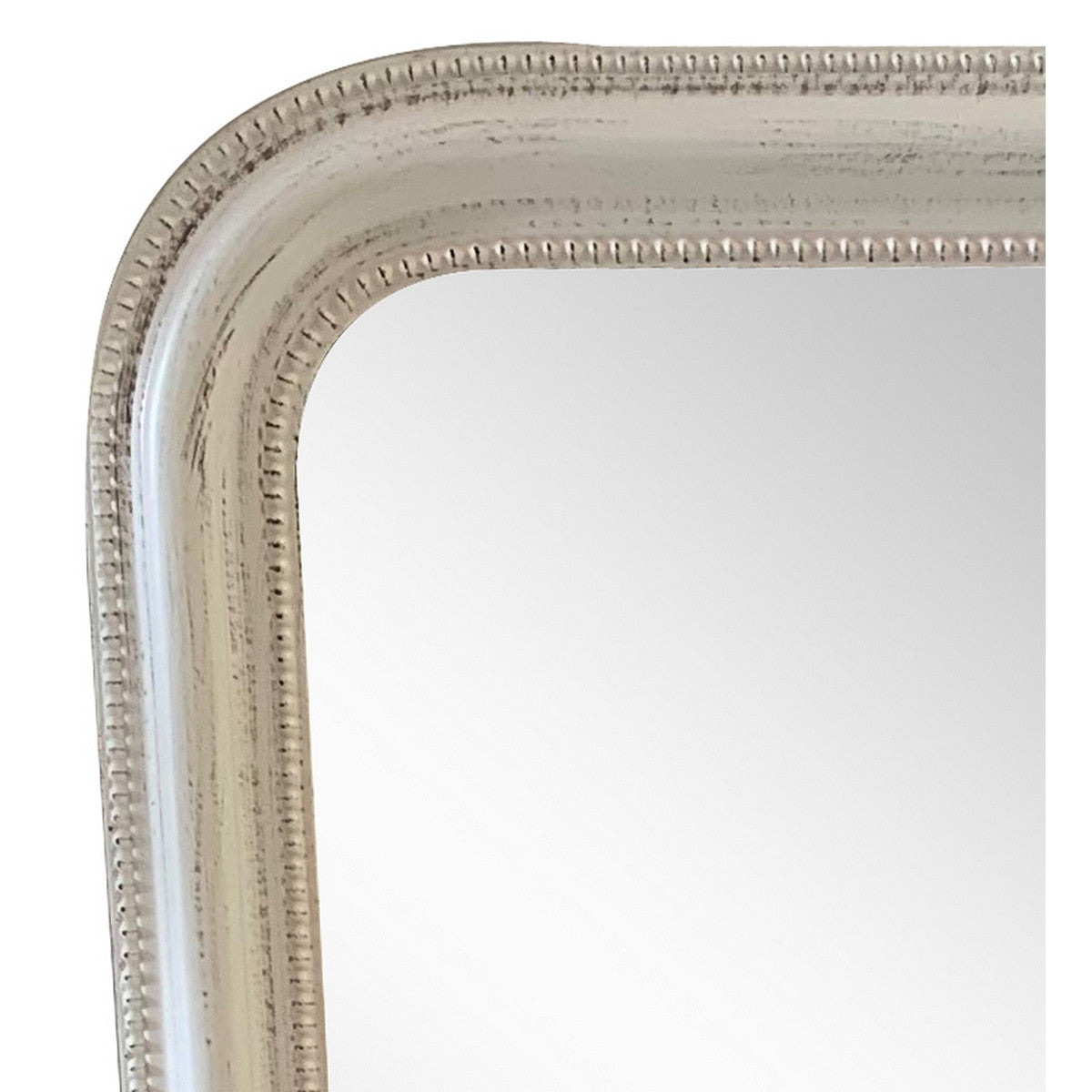 Toulouse Wall Mirror Antique White