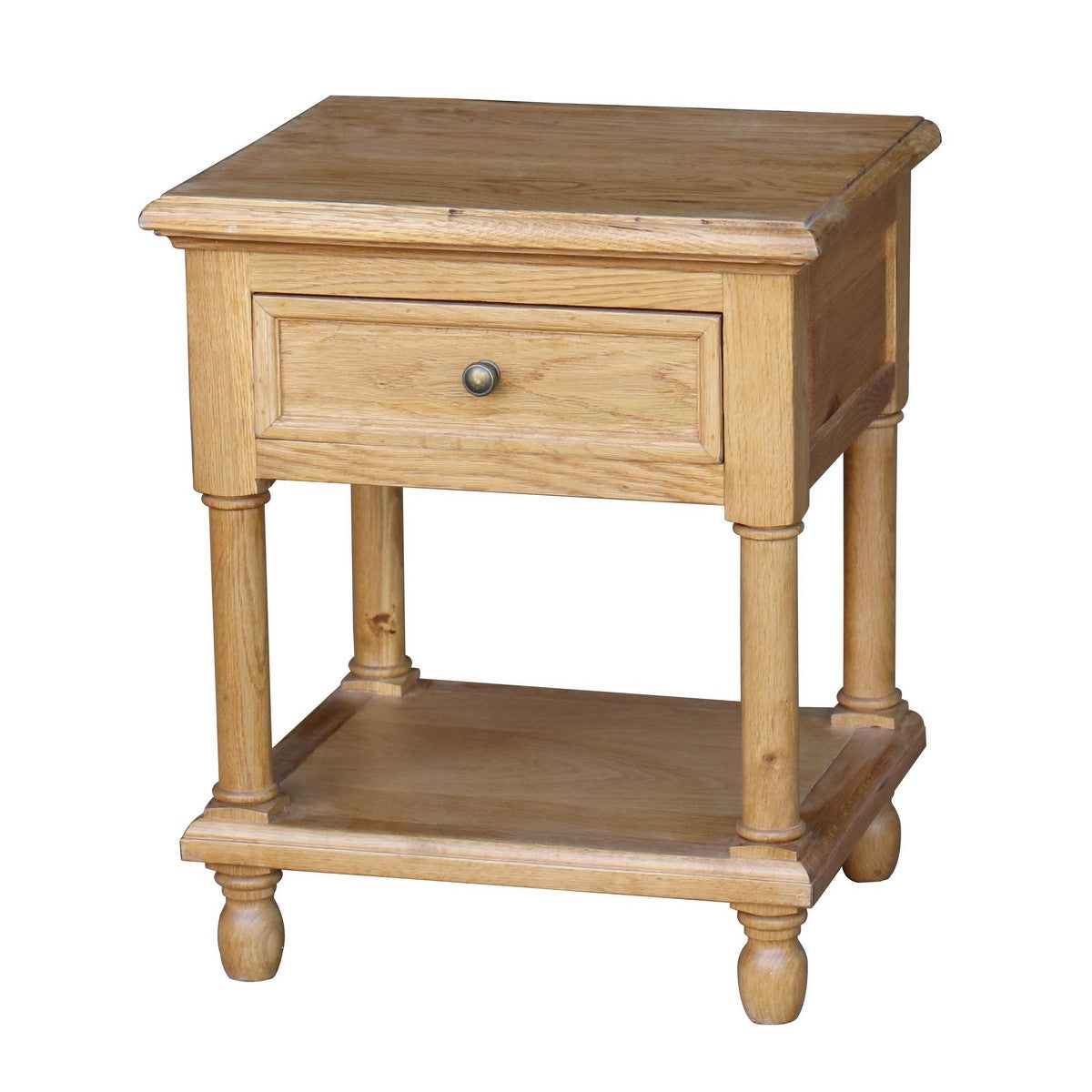 Oak Bedside Table